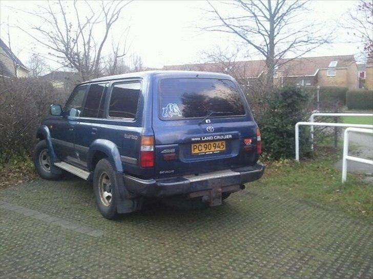 Toyota Land Cruiser HDJ 80 VX - taget af ham jeg købte den af billede 2