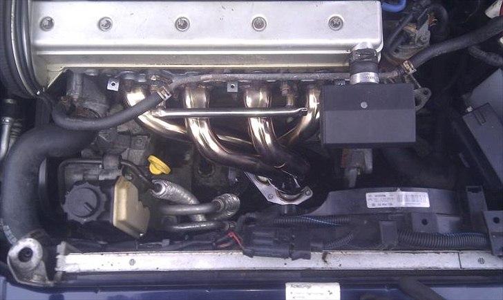 Opel Vectra B 2,0 16v st.car - så kom den rustfri lexmaul bananmanifold på billede 15