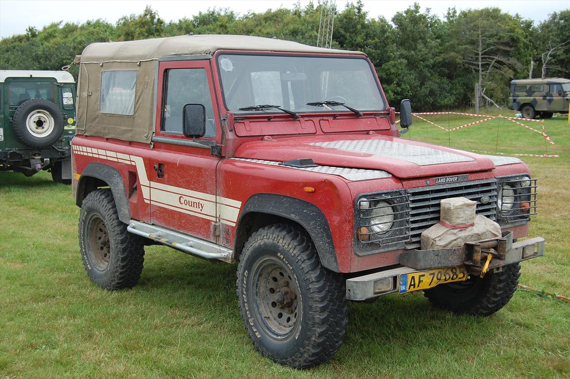Land Rover 90" - Før hævningssættet blev monteret billede 1