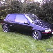 Peugeot 106 rallye totalskadet