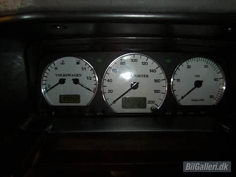 VW transporter t4 SOLGT - hvide urskiver med chrom ringe  billede 11