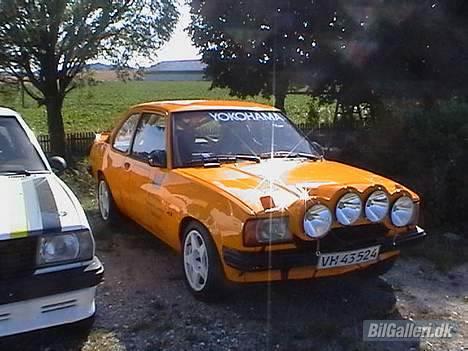 Opel ASCONA B RALLYBIL billede 1