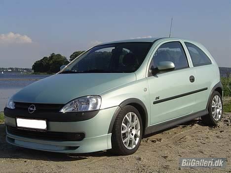 Opel Corsa C - Så fik jeg mine alu-fælger på igen billede 6