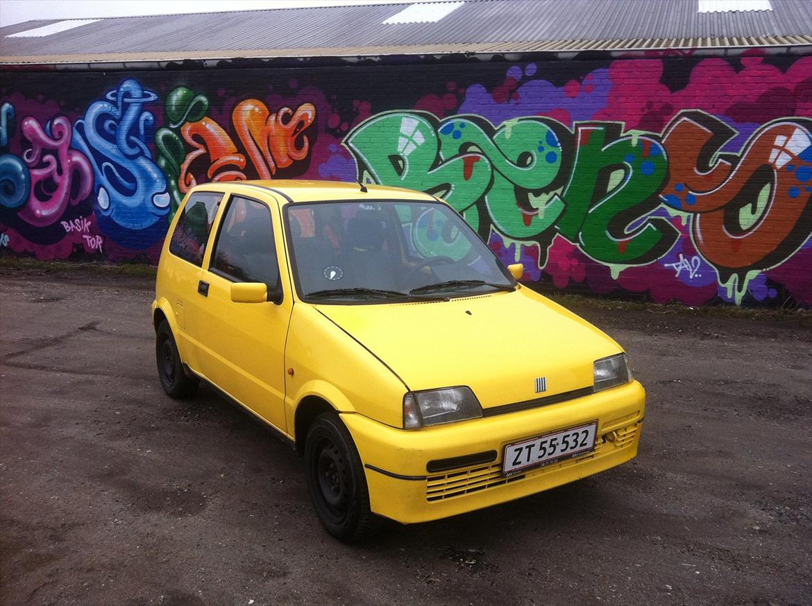 Fiat Cinquecento 1.1 sporting - Den fine lille racer før folie billede 19