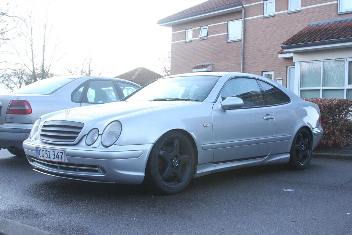Mercedes Benz clk 320 AMG style - Her med vinterfælge på  billede 15