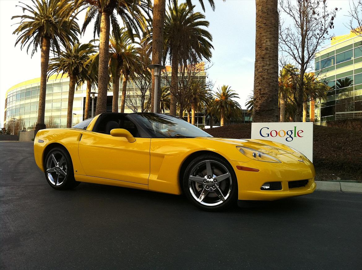 Chevrolet Corvette C6 Coupe - Billede taget udenfor Google HQ billede 10