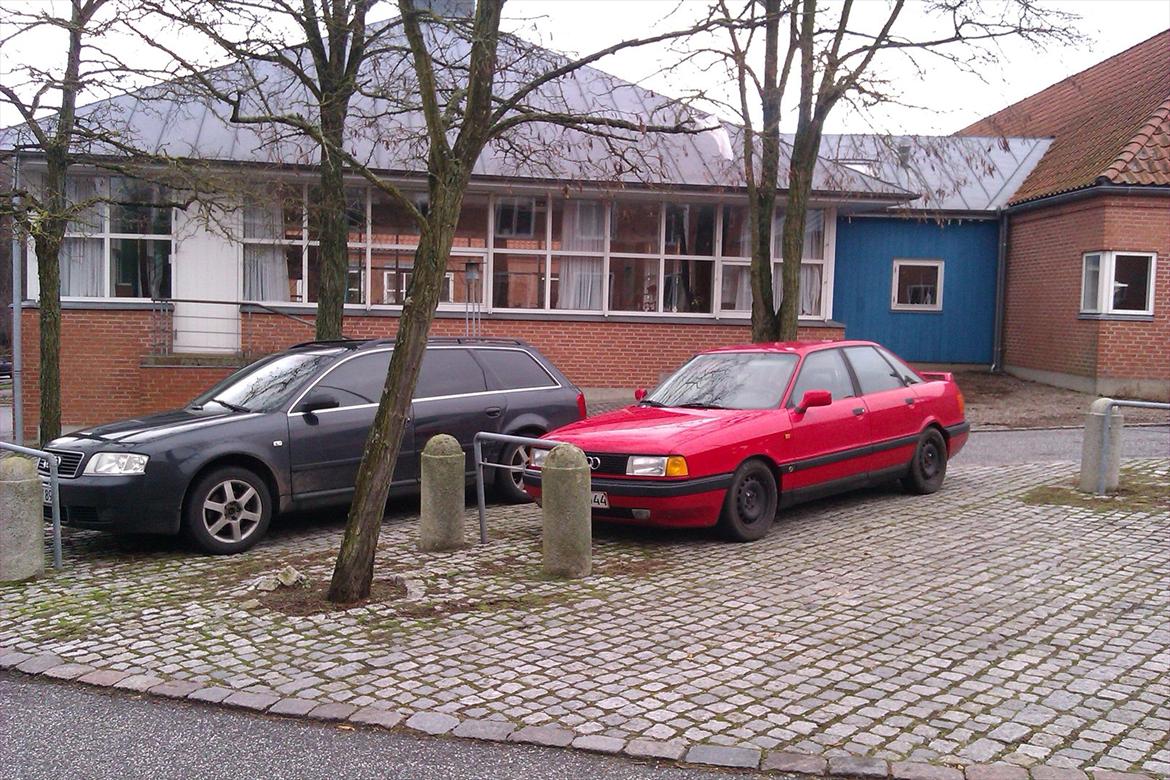 Audi 90 2,3 10v Quattro US - her sammen med vores a6 avant billede 3