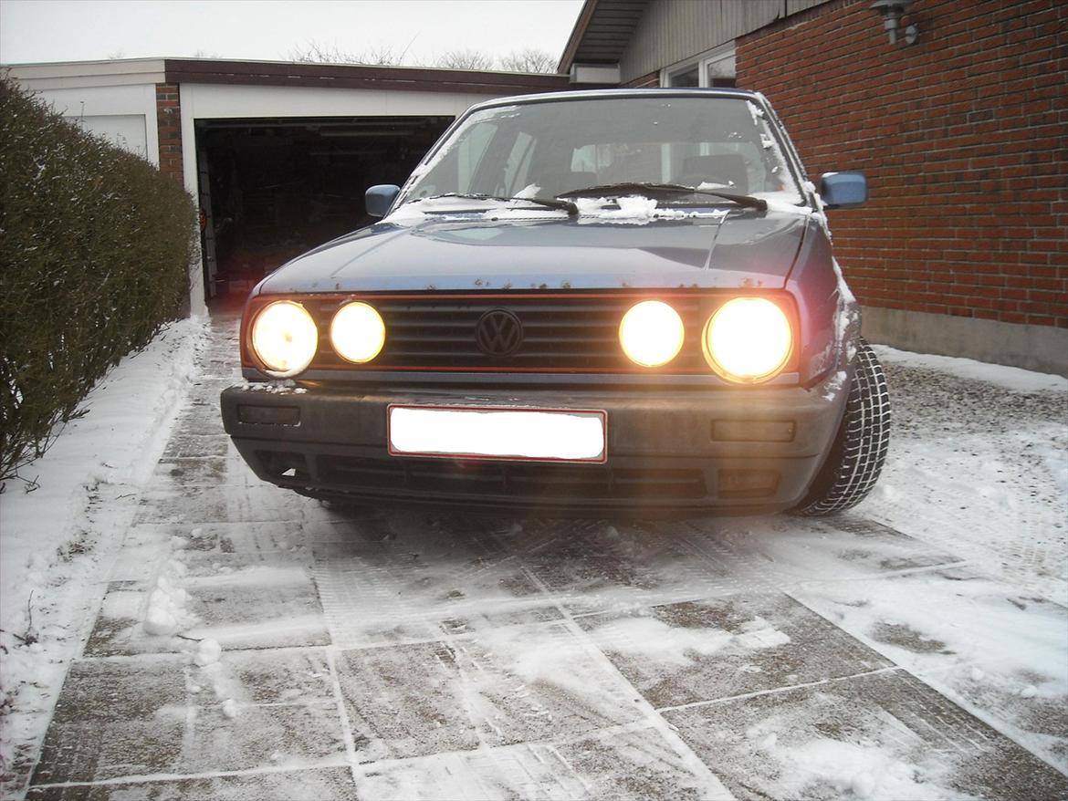 VW Golf II 1,6 benzin "10 millionen" SOLGT billede 2