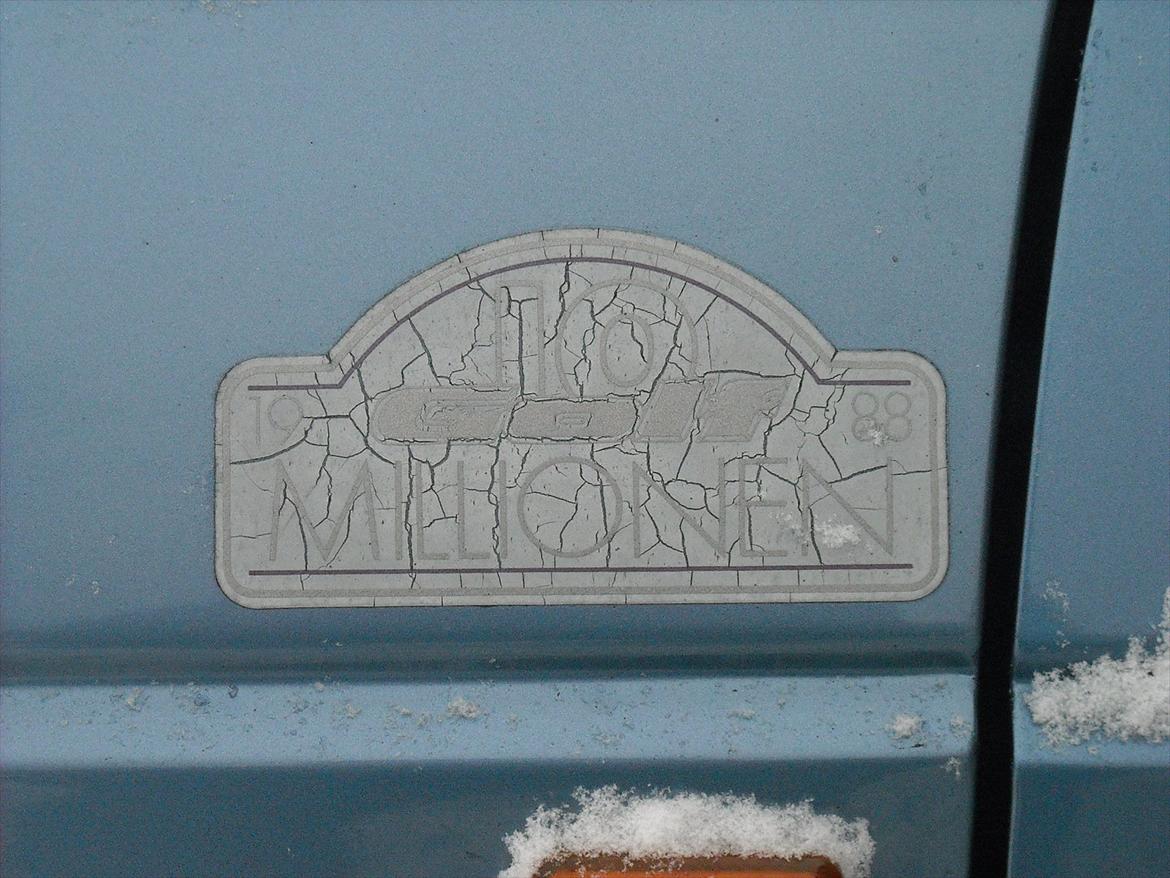 VW Golf II 1,6 benzin "10 millionen" SOLGT billede 7