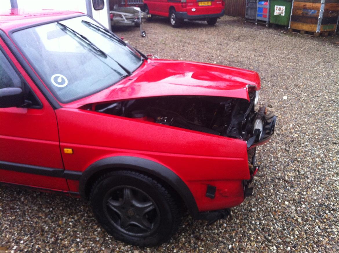 VW Golf 2 Totalskadet Tak lasse U :D  billede 12