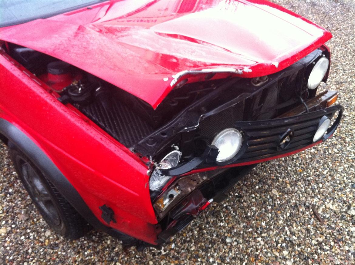 VW Golf 2 Totalskadet Tak lasse U :D  billede 13