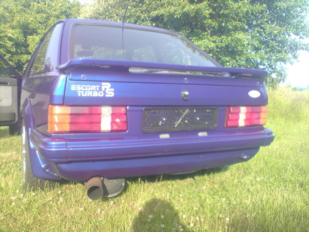 Ford escort rs turbo S1 - Ja så mangler der kun en nr-plade billede 3