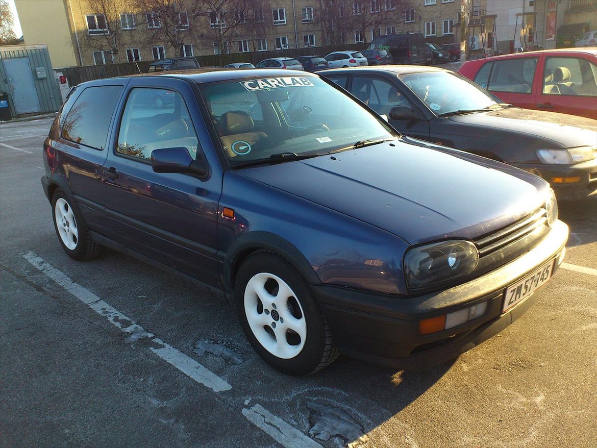 VW golf 3 1,8 "lille floyd" - direkte fra vaskehal :) billede 7