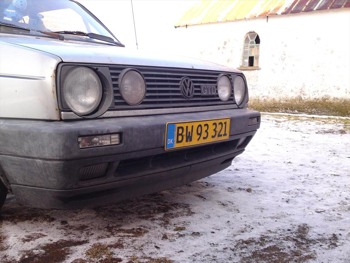 VW golf 2 gtd (solgt) billede 2
