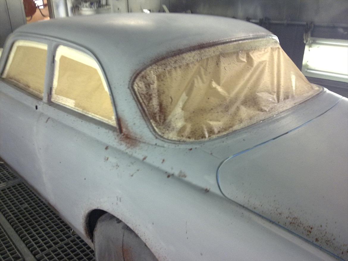 Volvo Amazon 121 Ratcar projekt - Mere fake rust påført inden maling.. billede 8