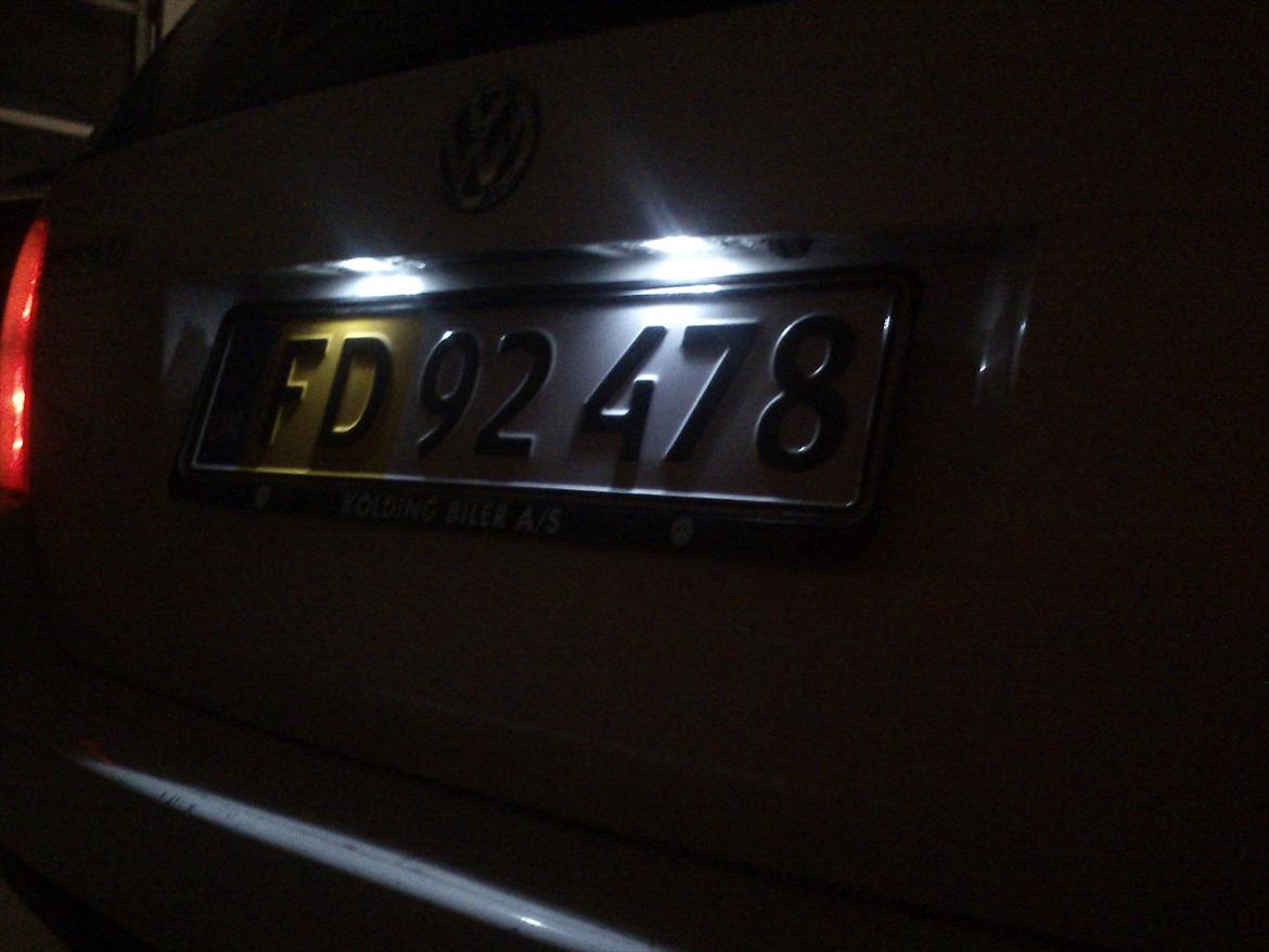 VW Passat 3BG (Solgt) - LED Nummer Plade Lys billede 13