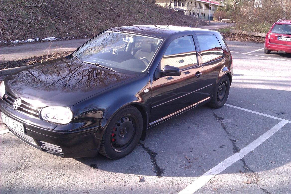 VW golf 4 v6 - på vinter fælge billede 12