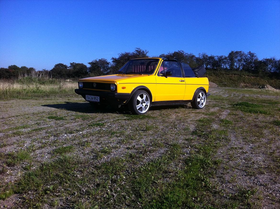 VW Golf 1 Carbiolet billede 1