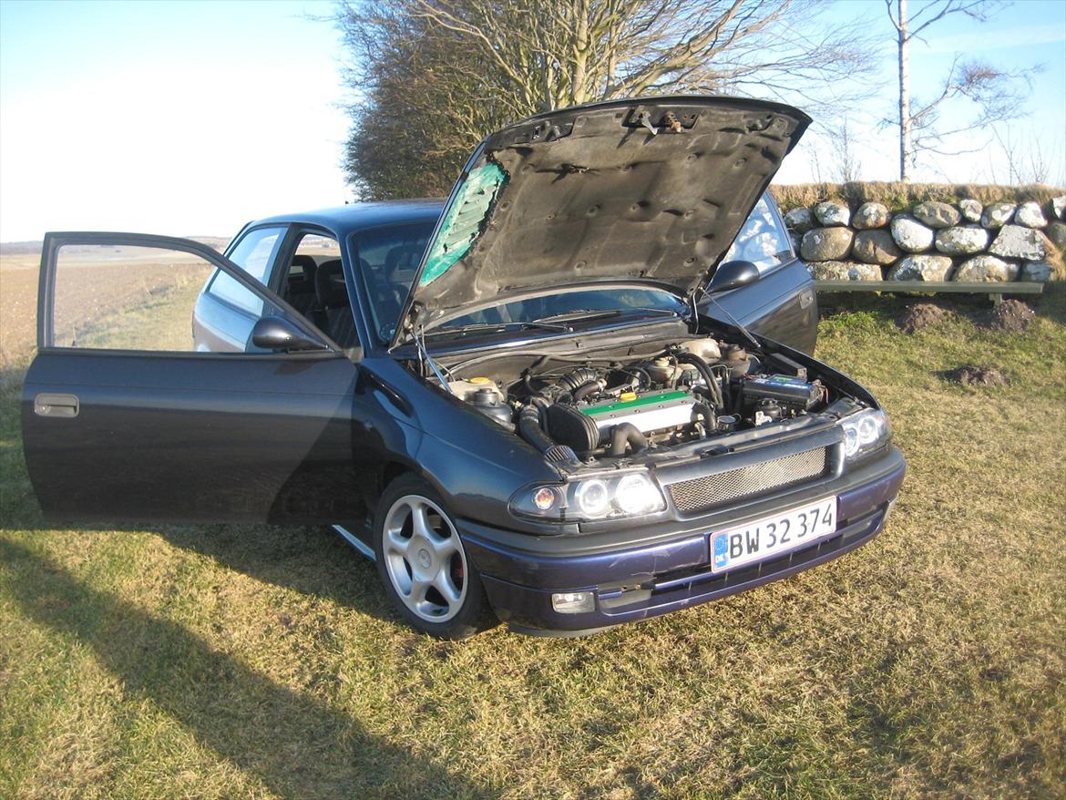 Opel Astra- import bil R.I.P udbrændt billede 16