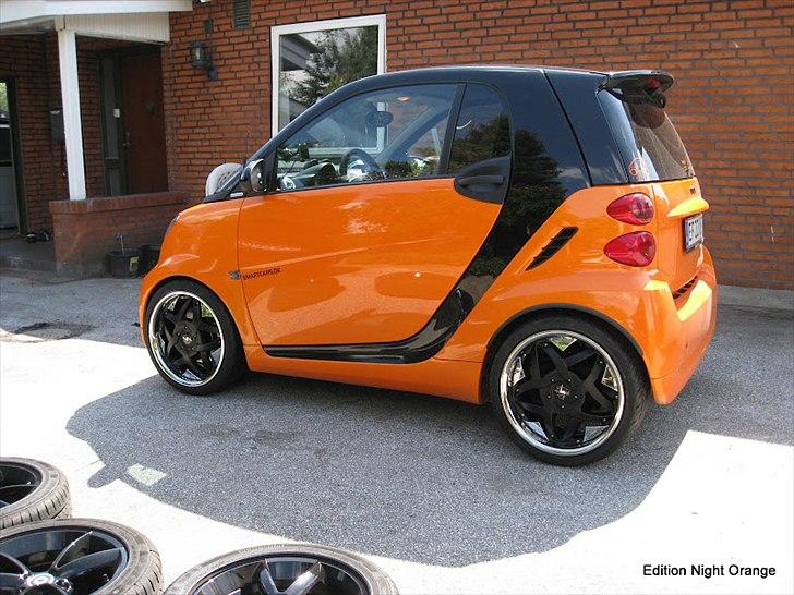 Smart ForTwo Edition Night Orange - Med nye fælge billede 4