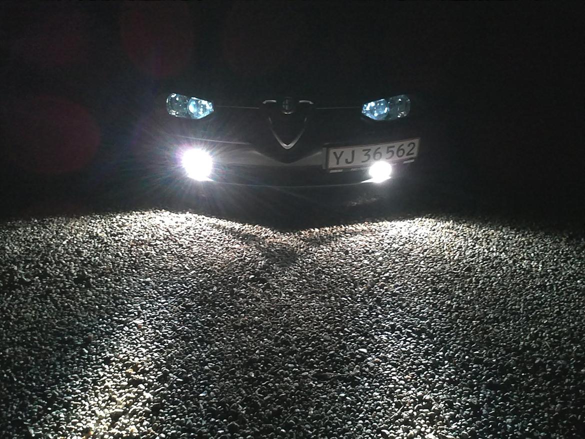 Alfa Romeo 156 - Nu med original toglys og LED positionspære :) billede 12