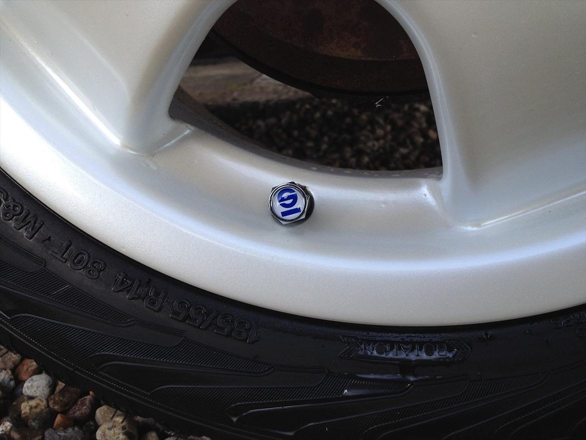 VW Polo 6N  - Alu ventilhætter. (SPARCO) billede 10