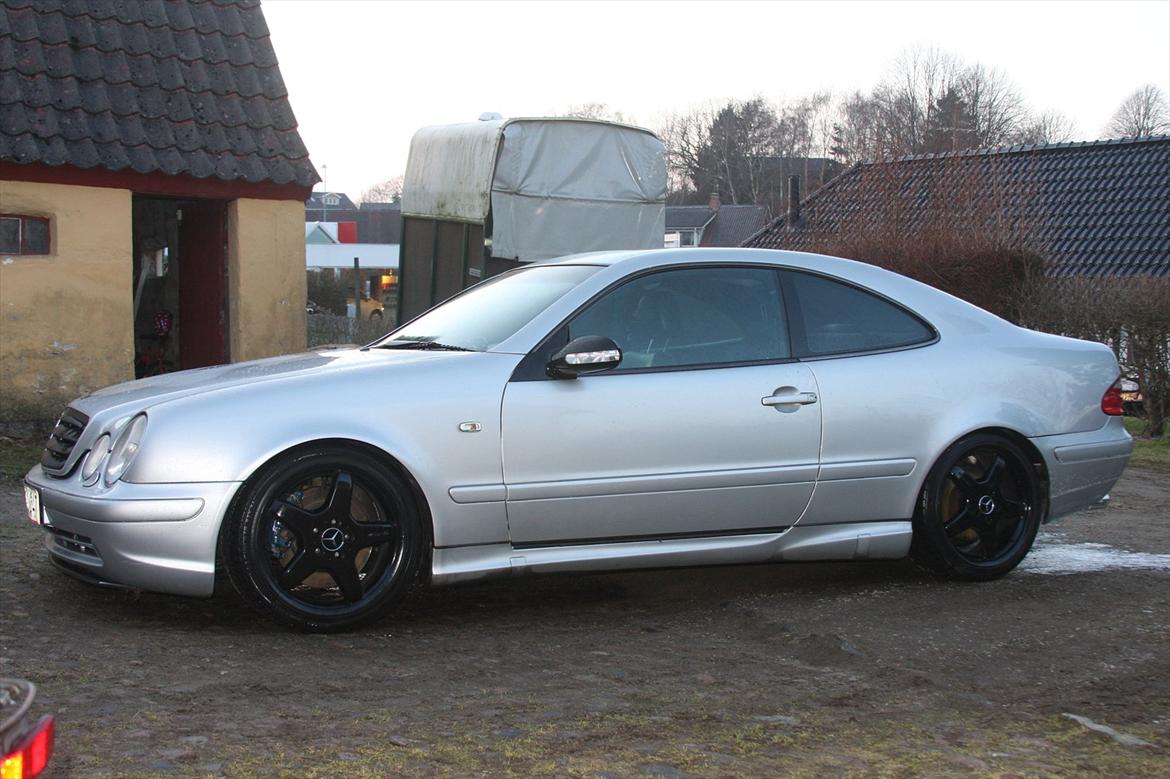 Mercedes Benz clk 320 AMG style - som den ser ud med vinterhjul 18 tommer org AMG fælge billede 18
