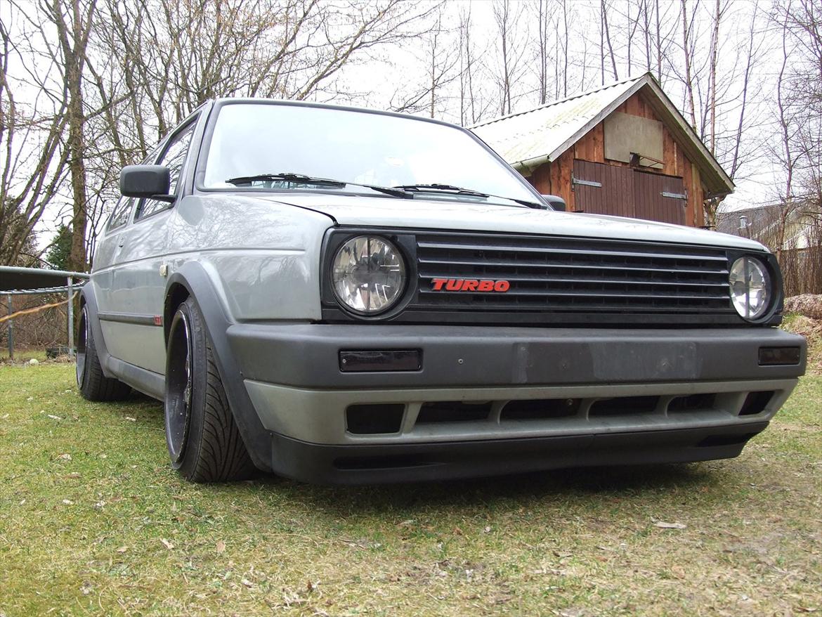 VW Golf 2 Turbo (solgt )  billede 1