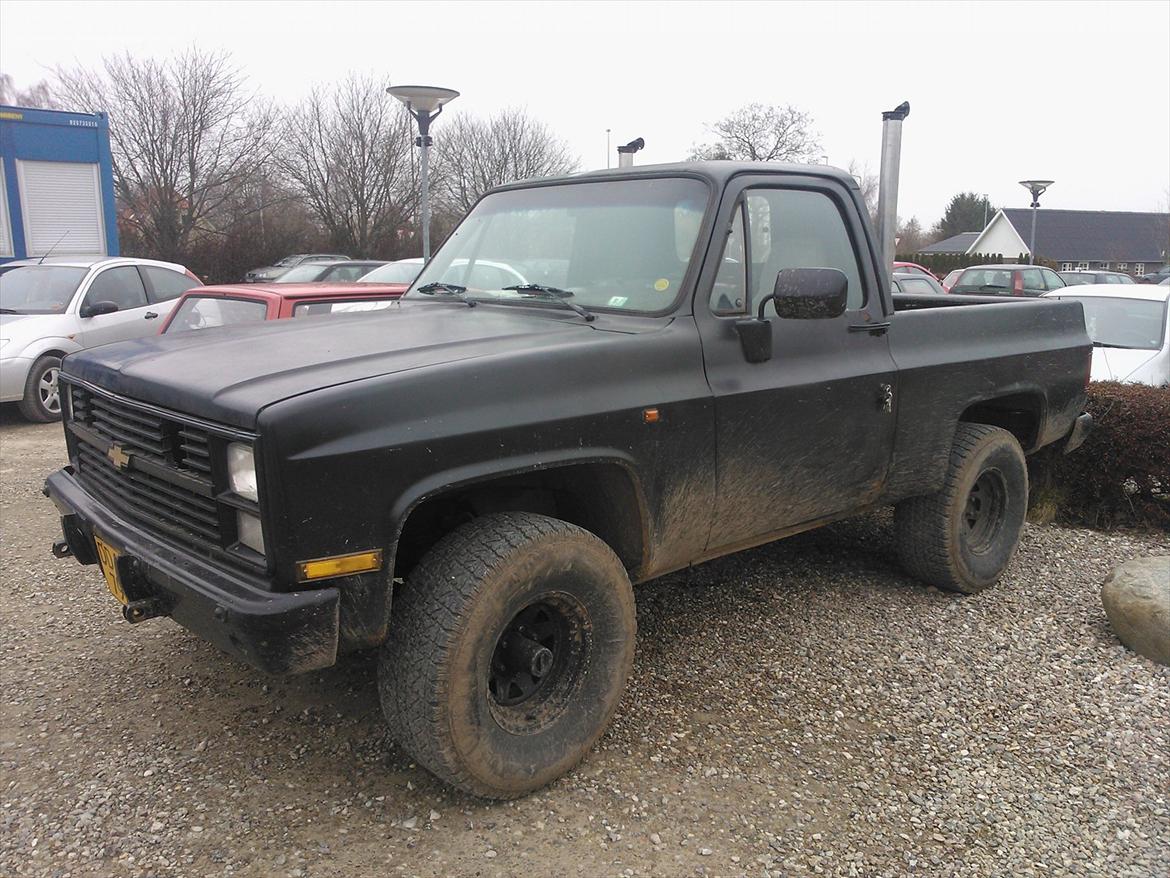 Chevrolet Army Blazer solgt - Ja den er da lidt beskidt men den bliver jo også brugt :) billede 1