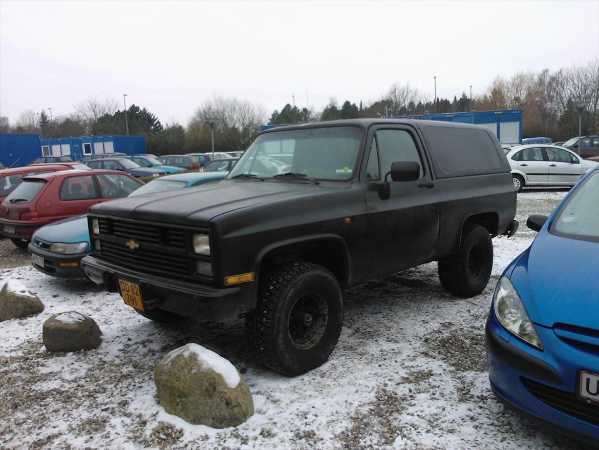 Chevrolet Army Blazer solgt - Med hardtop lige da jeg havde bygget el-rude i bagklammen. billede 2