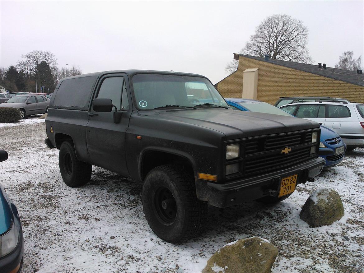 Chevrolet Army Blazer solgt - Så er vi i skole billede 3