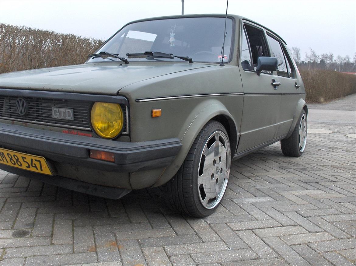 VW golf 1 gtd - nu van... billede 15
