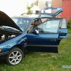 Opel Astra 1,6 i club st.car *Solgt*