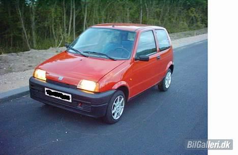 Fiat Cinquecento #Totalskadet# - Bilen da jeg købte den i 2002 billede 10