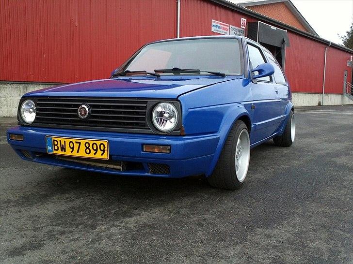 VW II 1.6 (GTD ´91) - vasket og strøget nu med RH fælge billede 1