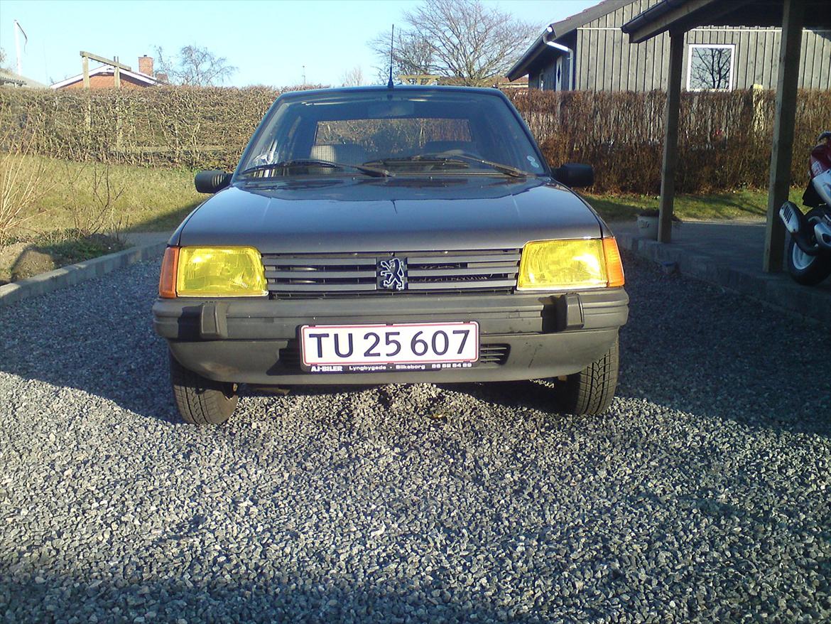 Peugeot 205 GRi - Gul lygtefolie billede 4