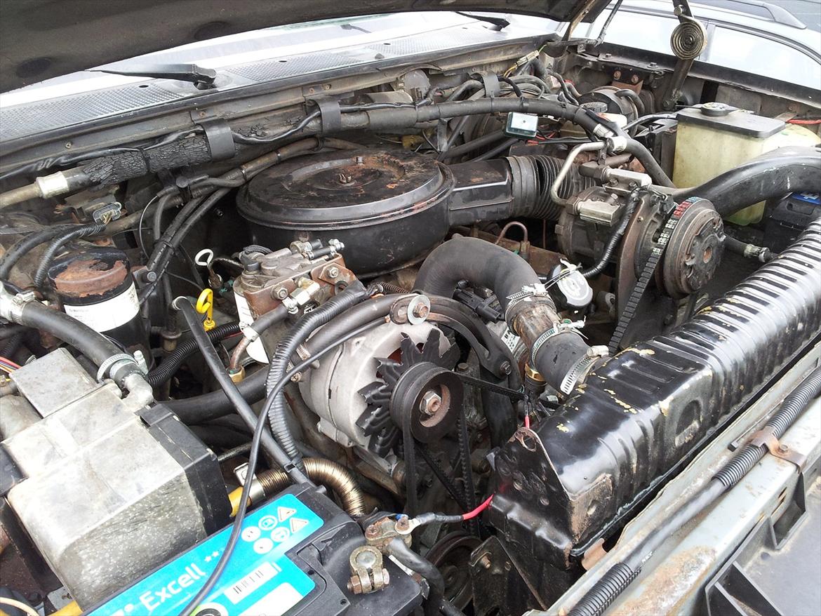 Amerikaner Ford F250 HD 4X4 - Maskineriet sluger 30L kølervæske og 11L olie billede 18