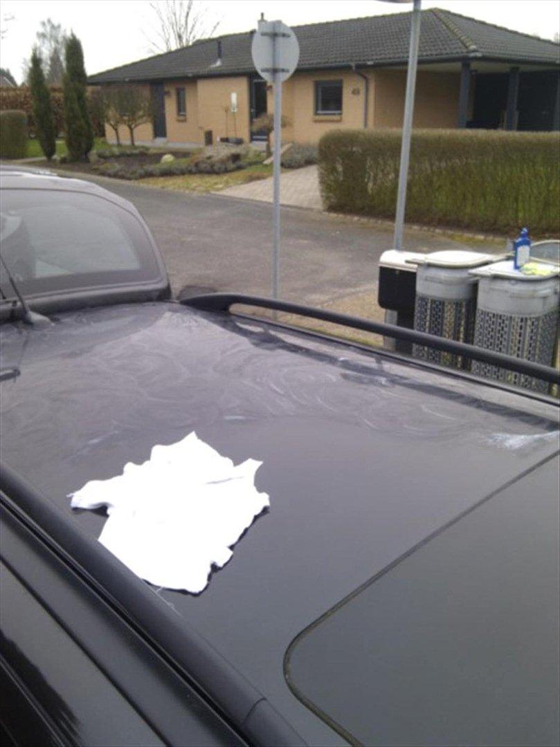 Opel Zafira 7 pers. 2,0Dti Selection "solgt" - Så skulle taget lige poleres som det første, inden jeg gav resten af bilen en tur. billede 20