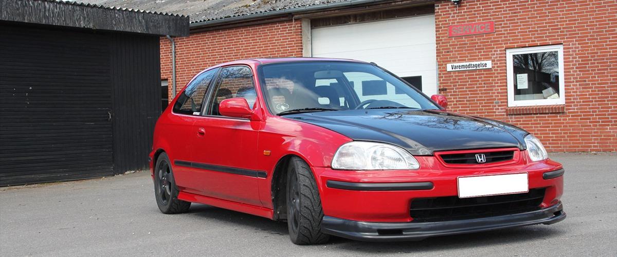 Honda Civic EK4 VTi solgt'( 1996 Købte bilen den