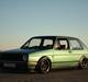 VW Golf 2 1,3 cl. Solgt