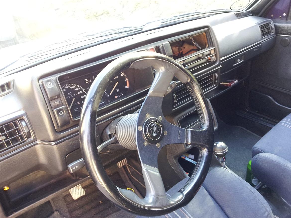 VW Golf 2 GTI 16v DØD pga. brand...! - MOMO rat med D35 markering og Tüv papire på det... og sf. også Tüv på nav... billede 9