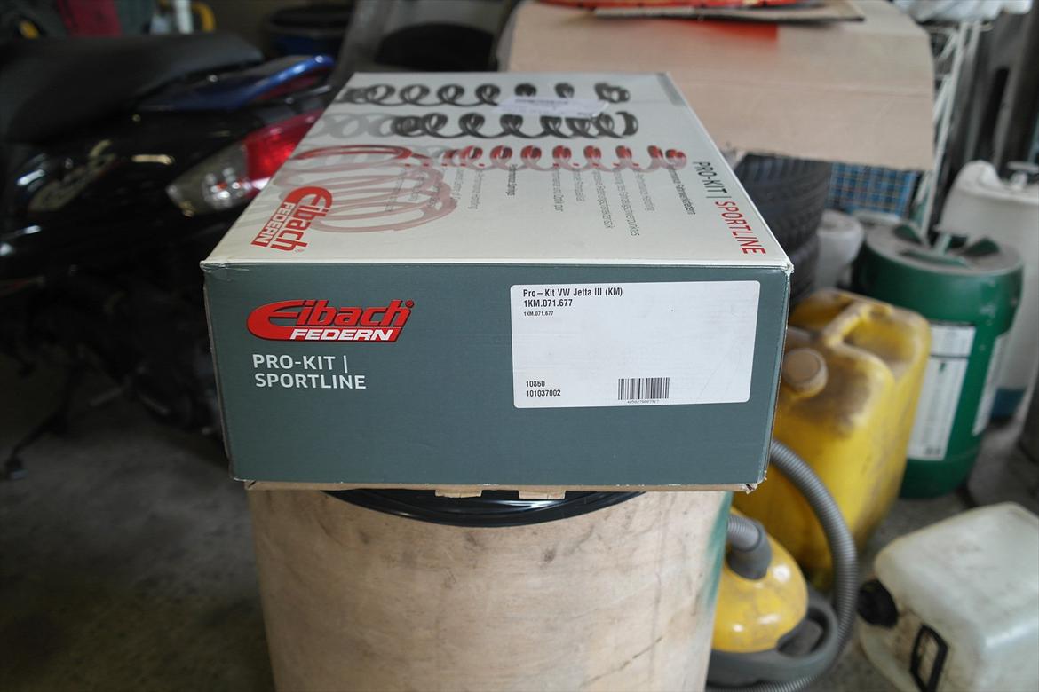 VW Jetta 1.9TDI Comfortline - Eibach prokit. billede 14