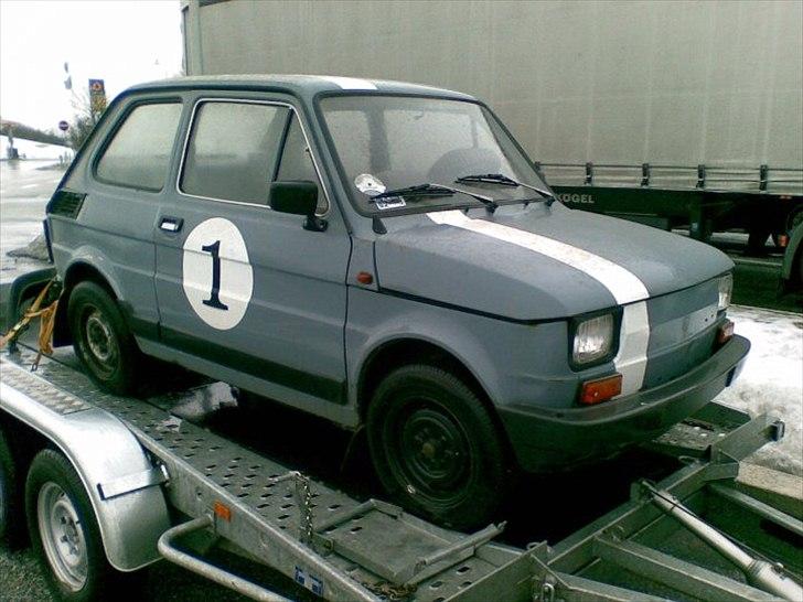 Fiat 126 Dragracer - 2010 Helt frisk fra det mørke Jylland billede 2