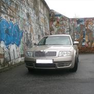 Skoda Superb (Champagnefarvet)
