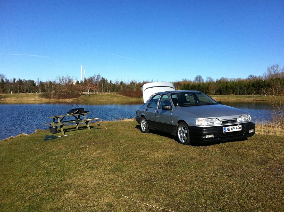 Ford Sierra - på fisketur..nu også med sommer ruller ;) billede 15