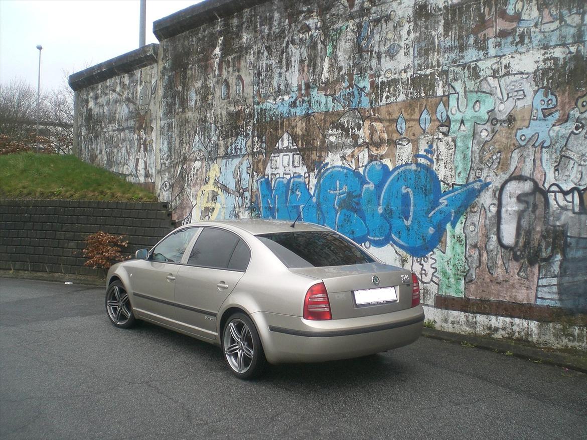 Skoda Superb (Champagnefarvet) billede 3