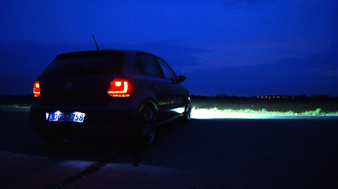 VW Polo 6R TDI - LED nummerpladelys. Ser ganske lækkert ud. billede 8