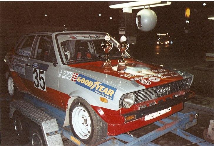 Audi 50 gl - Klassesejer i Dm: Ford Rally Næstved 1994 billede 10