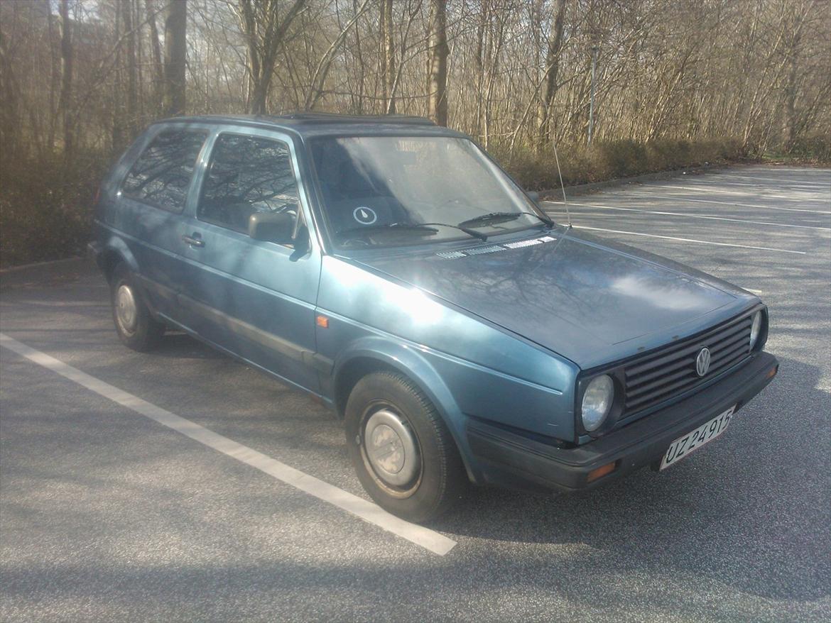 VW Golf II (bette-smølfen) billede 1
