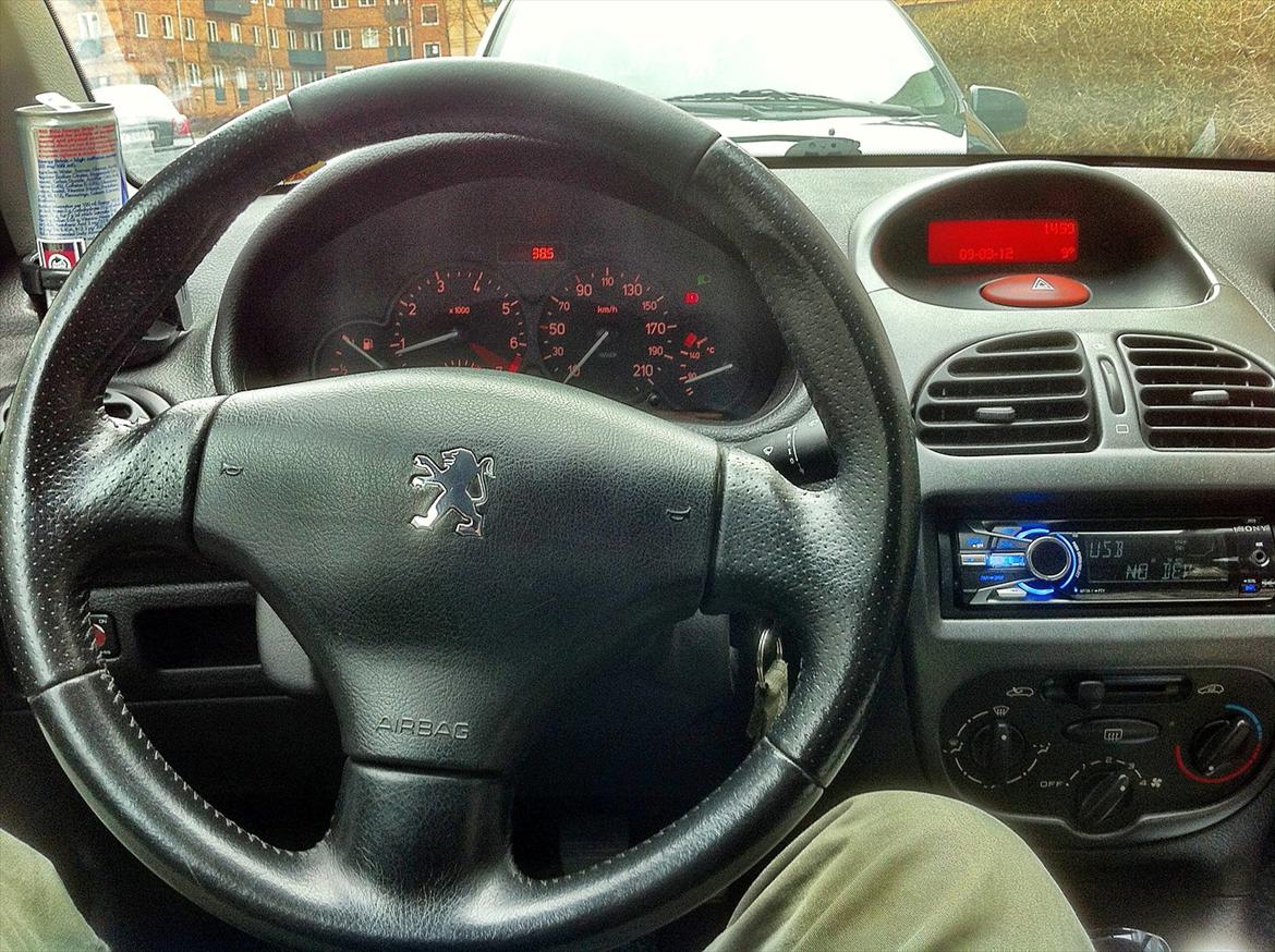 Peugeot 206 S16 - Peugeot 206 S16 Cockpit view billede 7